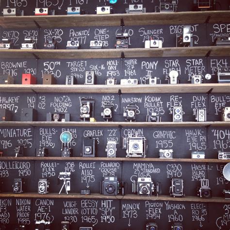 Vintage Camera Collection Wall | Collectors Weekly