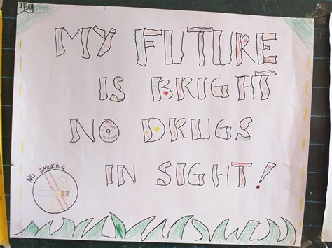 NDEP poster and slogan... - Sta Rita Elementary School