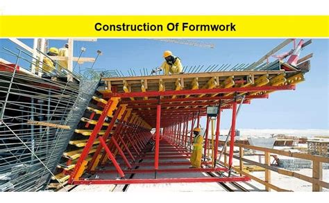 Construction Of Formwork For Structures (Steps)