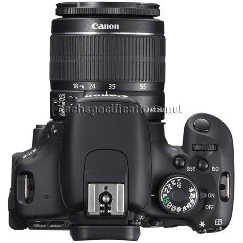 Technical Specifications of Canon EOS 600D DSLR Camera