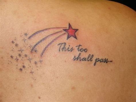 small blue shooting star tattoo | Shooting Star Name Tattoos – Shooting Star Tattoos Tattoo ...