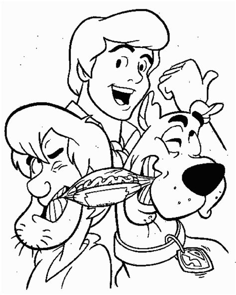 Scooby Doo Coloring Pages - Free Coloring Pages Printables for Kids