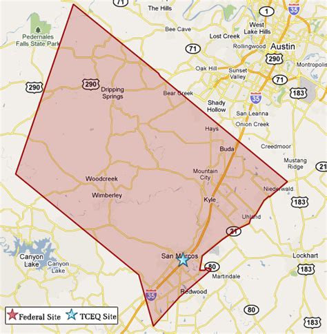 Superfund Sites in Hays County - Texas Commission on Environmental Quality - www.tceq.texas.gov