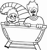 Amusement Park Coloring Pages At GetColoringscom  Free Printable sketch template
