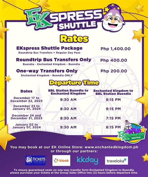 Magical Shuttle to EK – Enchanted Kingdom