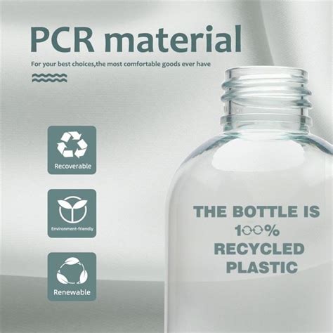 Custom 100% Recycled Plastic PCR Bottle Manufacturers, Suppliers, Factory - High Quality 100% ...