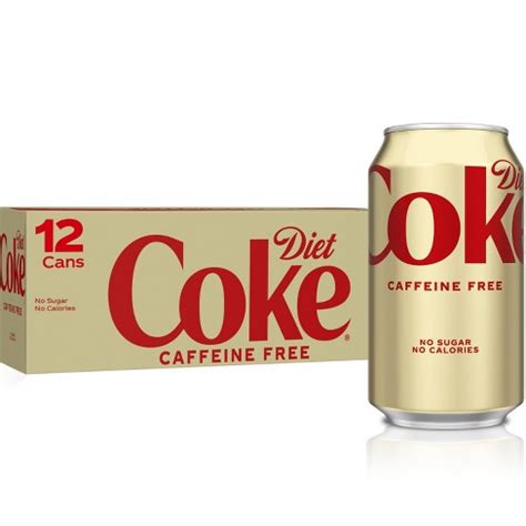 Diet Coke Caffeine Free Soda - 12pk/12 Fl Oz Cans : Target