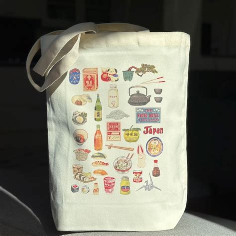 Japanese Tote Bag - Etsy