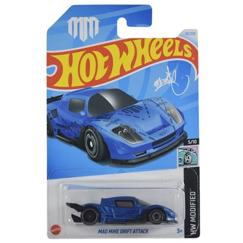 Hot Wheels Mad Mike Drift Attack – Krazy Caterpillar