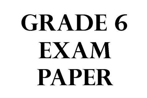 Grade 6 History Exam Papers Tamil Medium - e-Kalvi