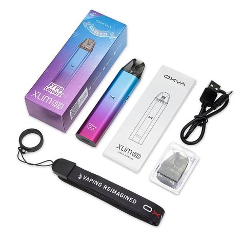 [PODSYSTEM] OXVA Xlim SE Bonus Kit 25w 900mAh แท้ ได้สายคล้อง+หัวเพิ่ม ...