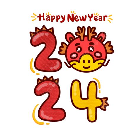 Happy Chinese New Year 2024 With Cute Dragon, Year Of The Dragon, Lunar New Year, Chinese Zodiac ...