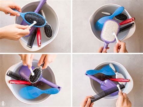 Spring Cleaning : How To Clean Hair Brushes And Combs - Hedonisitit | Clean hairbrush, Spring ...