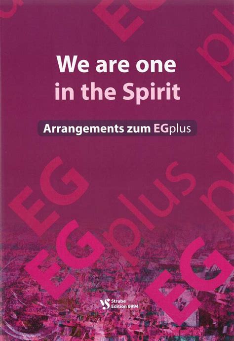 We are one in the Spirit - Shop des Posaunenwerkes in der EKvW