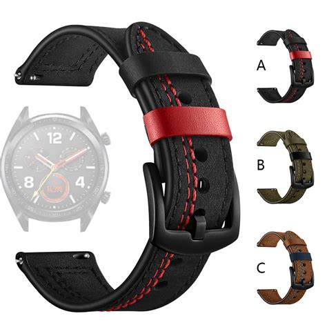 Smartwatch Smartband Fashion Replacement Leather Watch Band Wrist Strap ...