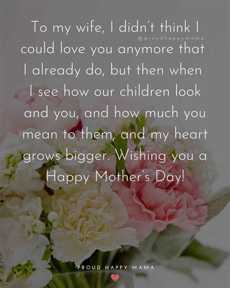 75+ BEST Happy Mothers Day Quotes For Wife [With Images]