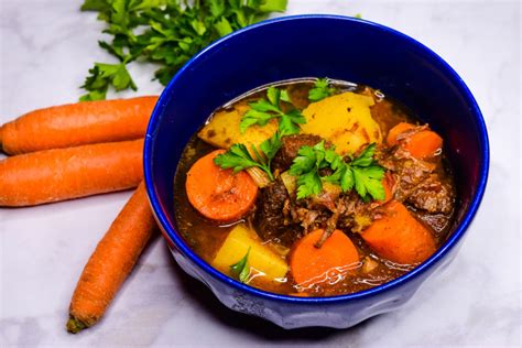 Balsamic Beef & Carrot Stew - Liz Winters Wellness