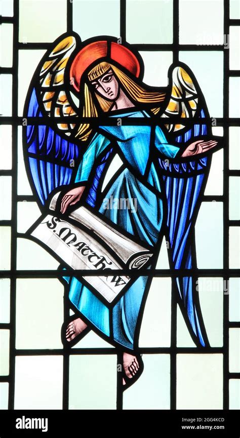 Symbol of st matthew the evangelist hi-res stock photography and images ...