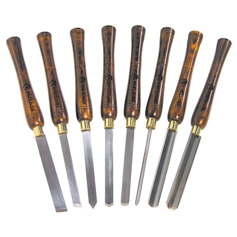 WOOD LATHE CHISEL SET KING Canada - Power Tools, Woodworking and Metalworking Machines by King ...