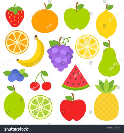 Fruit Clipart Stock Photos - 82,218 Images | Shutterstock