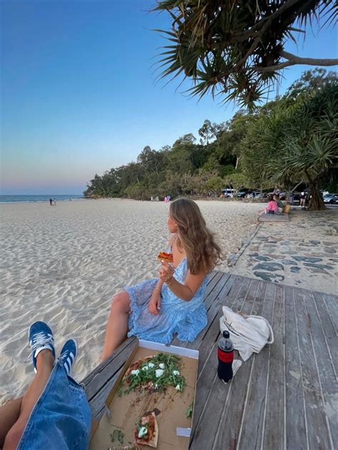 Noosa main beach 🪩🍕🌊 | Beach, Summer, Noosa