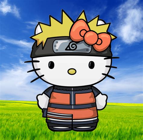 Collectible Animation Art & Characters Collectibles & Art Naruto x Hello Kitty Naruto Hello ...