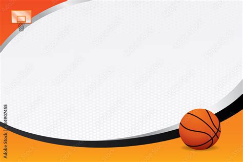 Basketball design background. Vector illustration Stock Vector | Adobe Stock