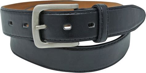 Men'S Black Leather Zipper Money Belt Size X-Large at Amazon Men’s Clothing store: Apparel Belts