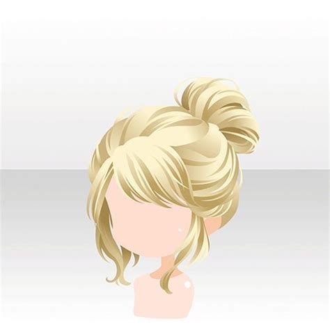 Anime Girl Hairstyles Drawings Bun