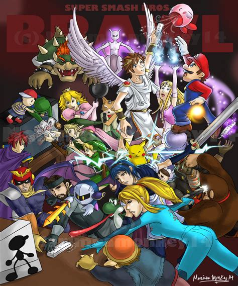 Super Smash Brothers...BRAWL by aiimeii on DeviantArt