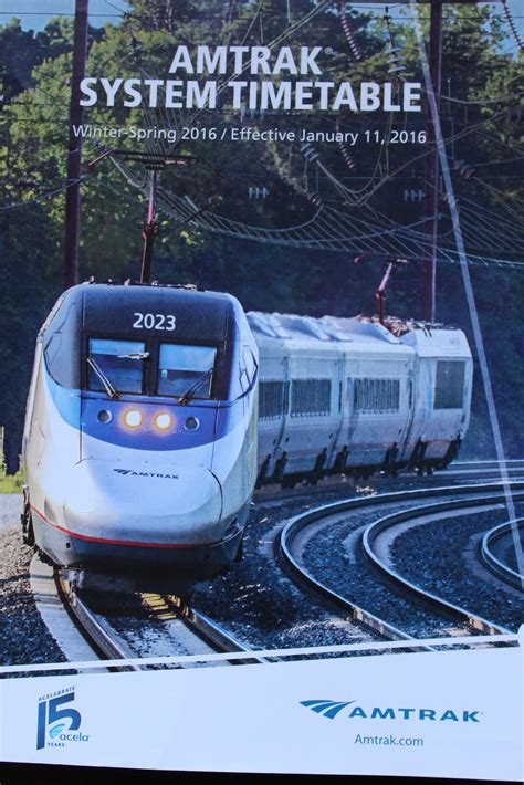 Amtrak's printed timetable days are finished | Trains Magazine