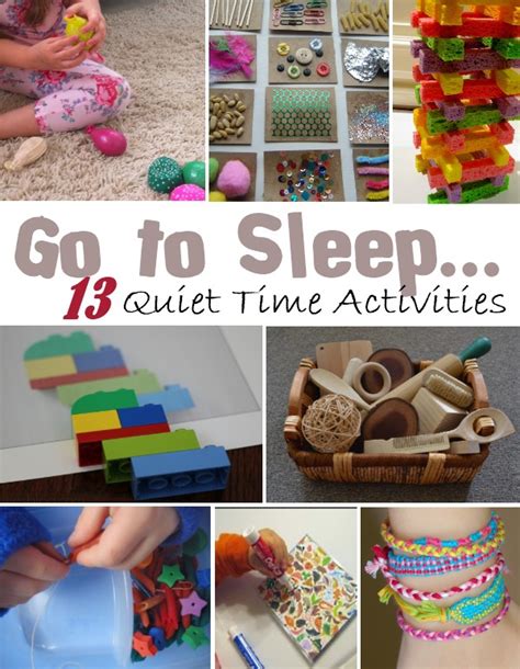 Go to Sleep, Go to Sleep: Collection of Calming Activities for Kids