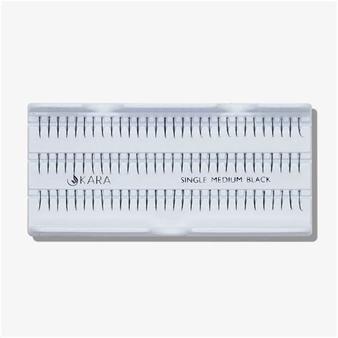 Shop Kara Beauty Single Medium Synthetic Fiber Eyelashes at LadyMoss ...