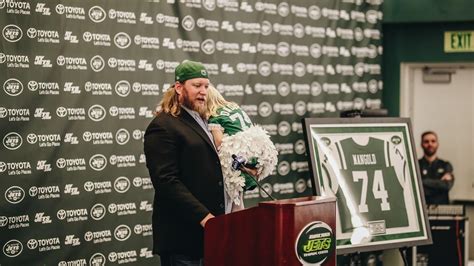 Top Photos from Nick Mangold's Retirement Ceremony