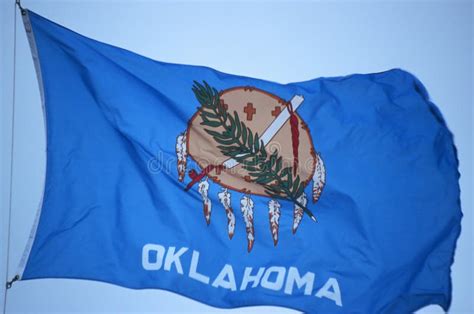 State Flag of Oklahoma stock image. Image of united, motifs - 23169023