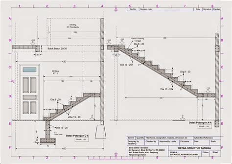 Info Terkini Detail Tangga Beton