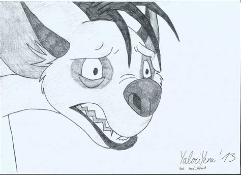 Shenzi Hyena Sketch 5 by YalociYena on DeviantArt