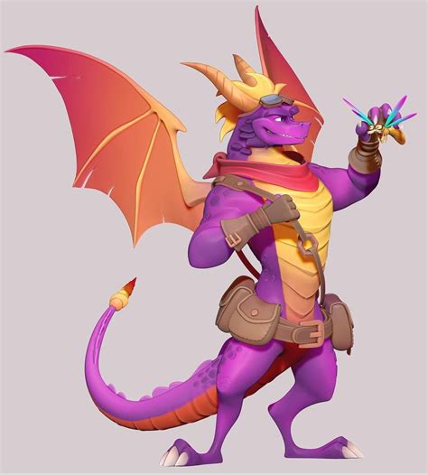 Manuel on Twitter | Character design, Spyro the dragon game, Character inspiration