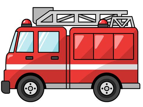 Animated Fire Truck - ClipArt Best