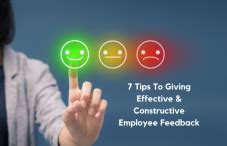 7 Tips To Giving Effective & Constructive Employee Feedback - Flexi Ventures: Recruitment ...