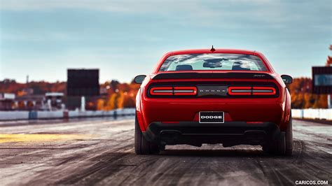 🔥 Download Dodge Challenger Srt Demon Rear HD Wallpaper by @lisasherman | HD Dodge Car ...