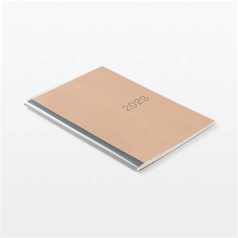 Muji 2023 Planner Muji 2023 Kraft Paper Monthly Planner - Etsy