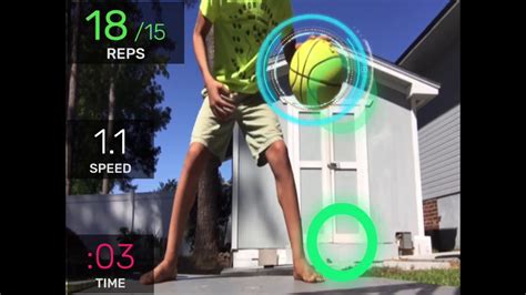 New dribbleup smart basketball review - YouTube