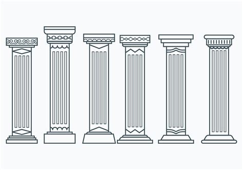 Greek Columns Drawing at PaintingValley.com | Explore collection of Greek Columns Drawing