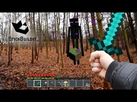 Minecraft Real Life - Enderman Attack - YouTube