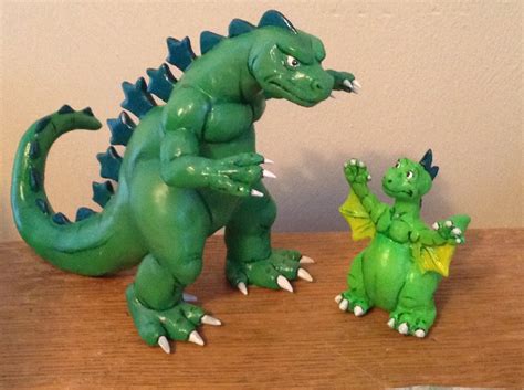 Godzilla & Godzooky from Godzilla The Original Animated Series