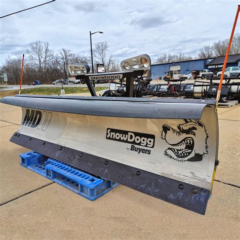 SnowDogg 8' MD80ii Snow Plow. 30-Day Guarantee! | Caldwell Equipment