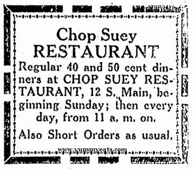 Chop Suey - Recipes, History, Trivia