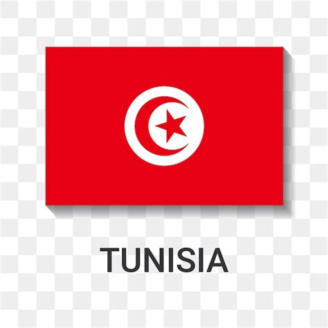 Premium Vector | Flag of tunisia icon vector illustration