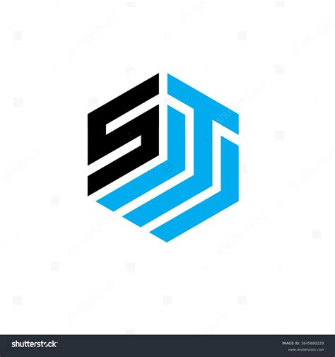 Stm Logo Design Vector Sign Template Stock Vector (Royalty Free) 1645680229